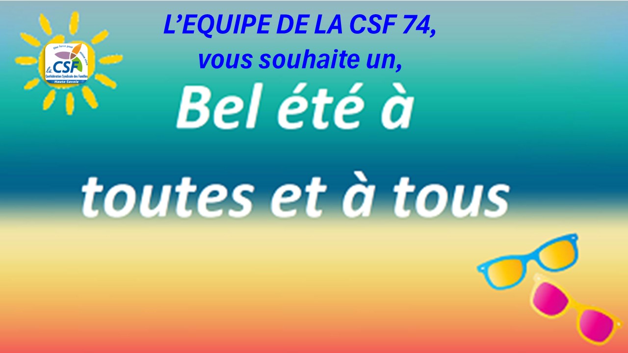 BEL ETE A TOUS..... 2025