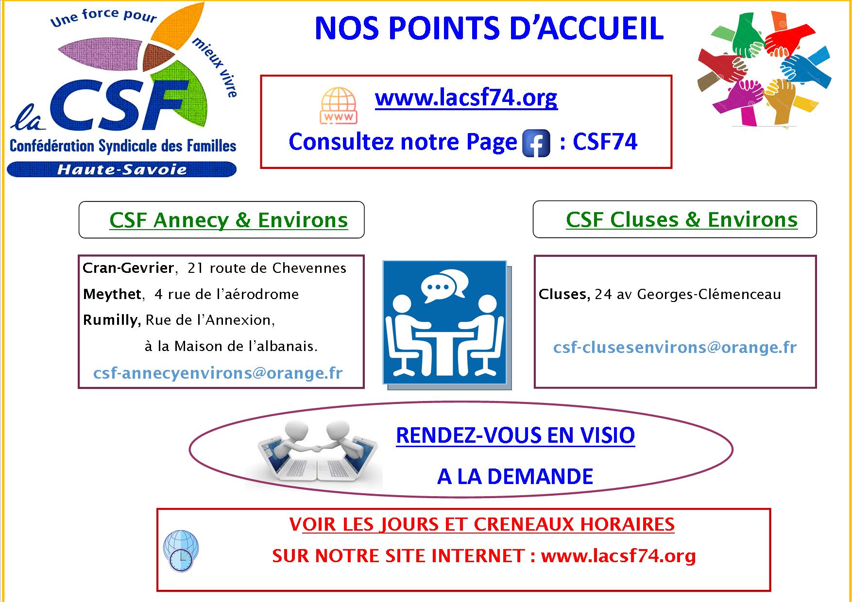 RDV Accueil & Viso . Verso